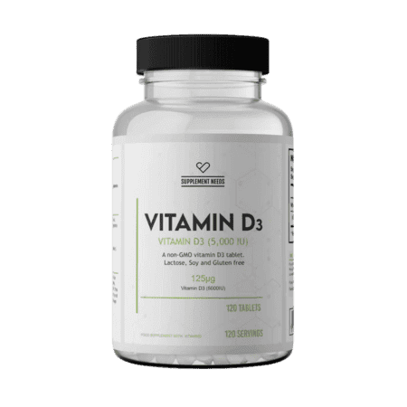SUPPLEMENT NEEDS VITAMIN D3 120 TABLETS
