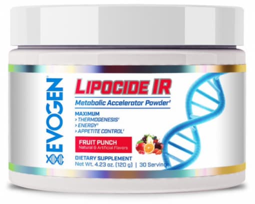 EVOGEN Lipocide IR 120GM - Fruit Punch