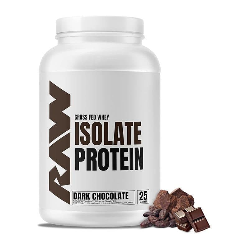RAW PROTEIN WHEY ISOLATE VANILA SHAKE 1.97LB