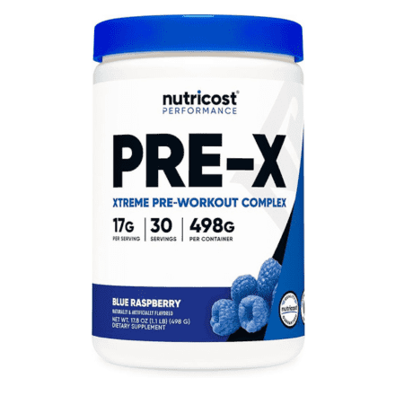 Nutricost Pre-X Complex 30 SERV - Blue Raspberry