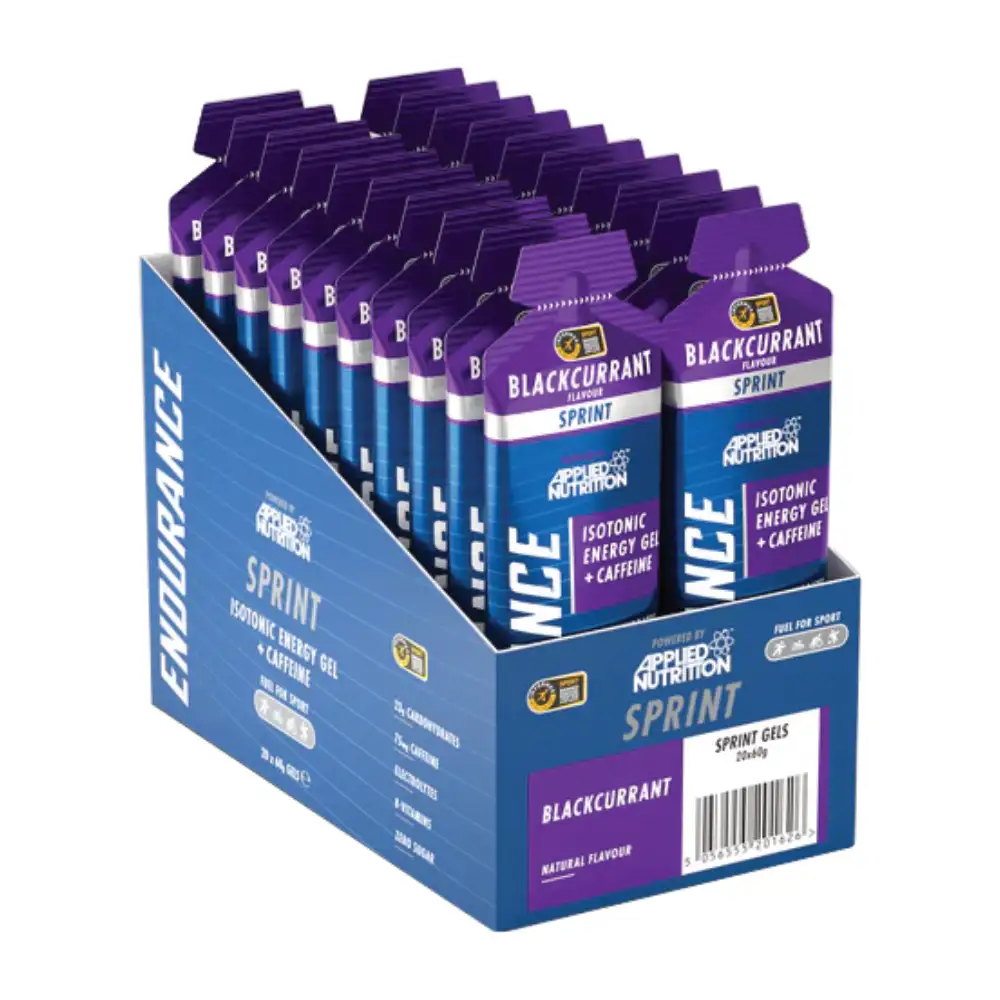 APPLIED NUTRITION ENDURANCE SPRINT ENERGY GEL 60GM BLACKCURRANT