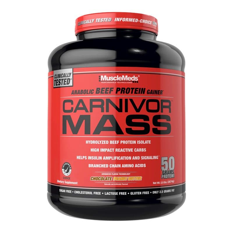 MUSCLE MEDS Carnivor Beef Protein isolate Chocolate Peanut Butter (2.06lbs)