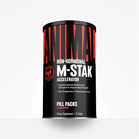 ANIMAL PAK NON-HORMONAL M-STAK ACCELERATOR 21 PILL PACKS