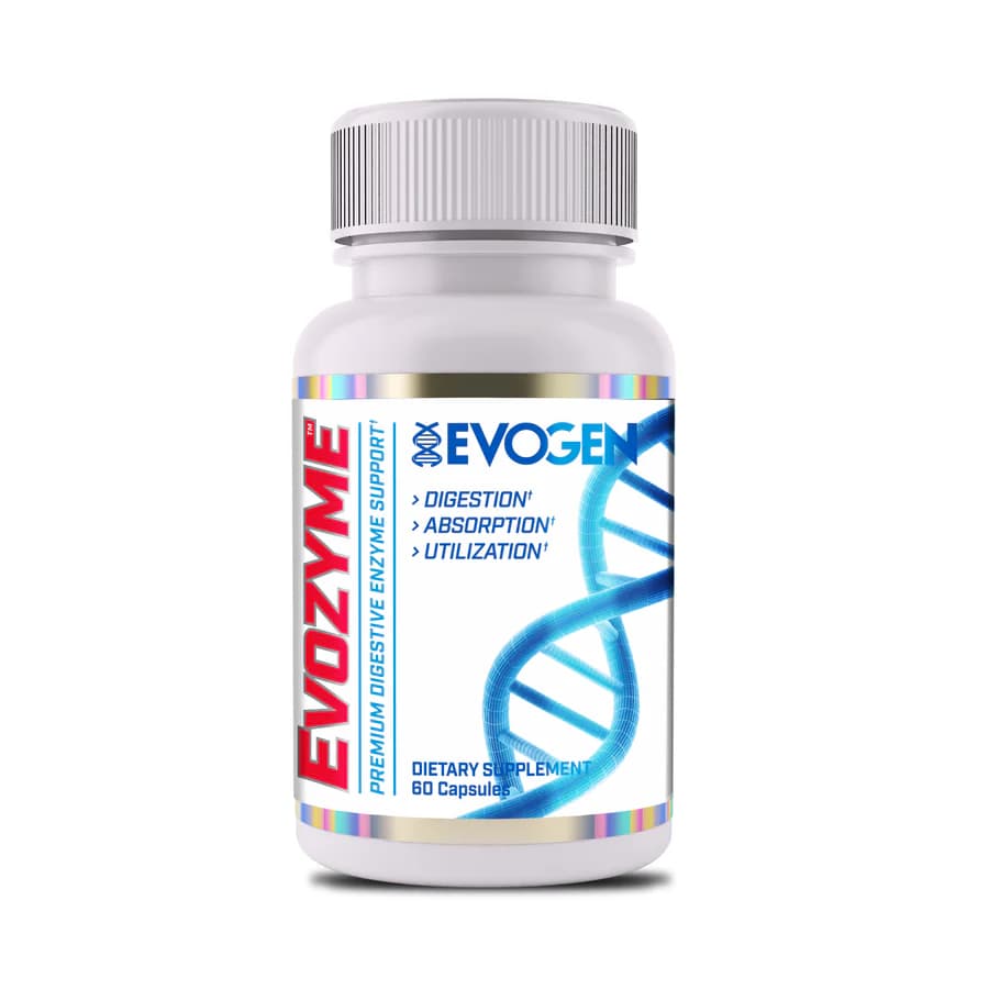 EVOGEN Evozyme Enzymes 60 Capsules