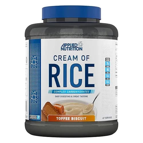 APPLIED NUTRITION CREAM OF RICE 1KG APPLE CRUMBLE
