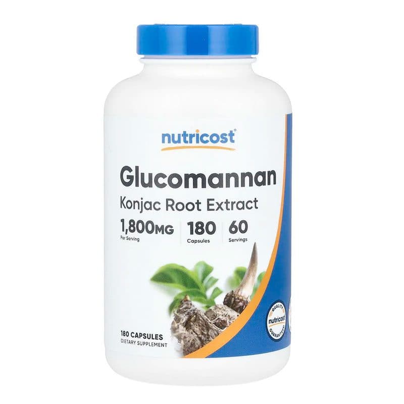 Nutricost GLUCOMANNAN 1800MG 180CAP