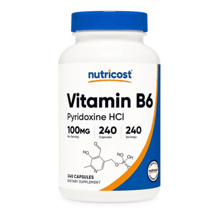 Vitamin B6 Capsules 100 MG 240 CAPS